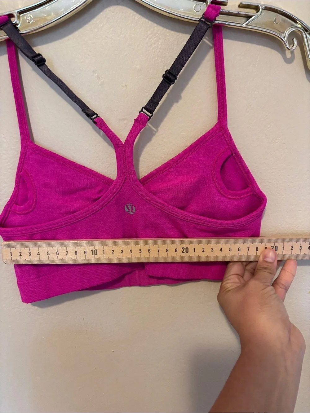 lululemon athletica Magenta Lightweight Seamless Sports Bralette